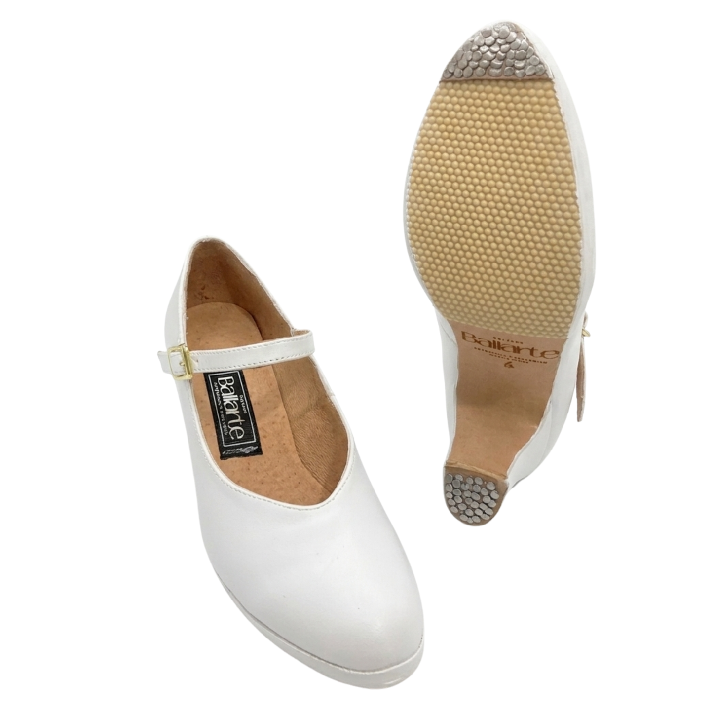 Zapatilla Profesional Folclore Blanca