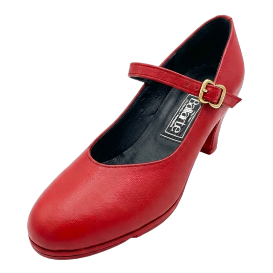 Zapatilla Profesional Folclore Rojo Intenso